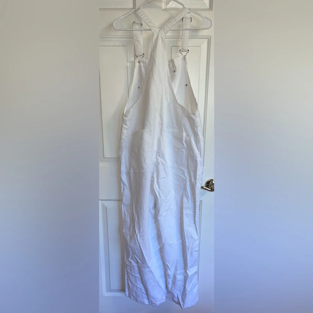 NWT Mango White Overalls - Picture 2 of 3